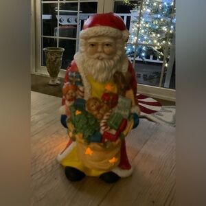 Santa Claus Votive Holder